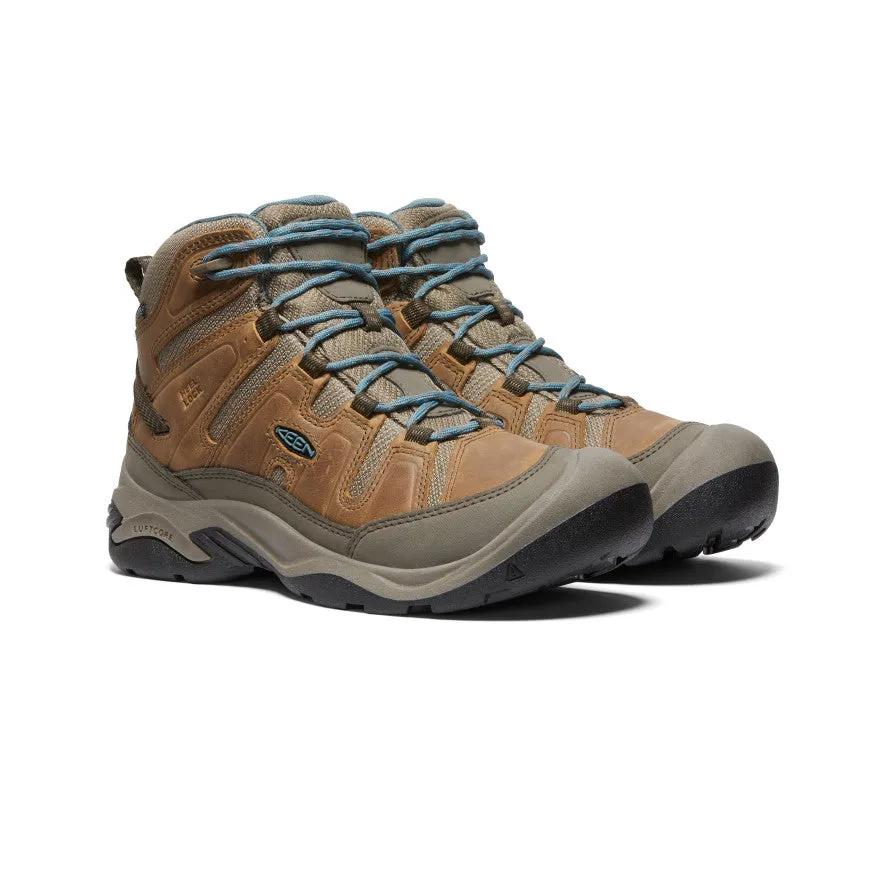 Women's Circadia Waterproof Boot | Toasted Coconut/North Atlantic sold by Keen product image thumbnail 2
