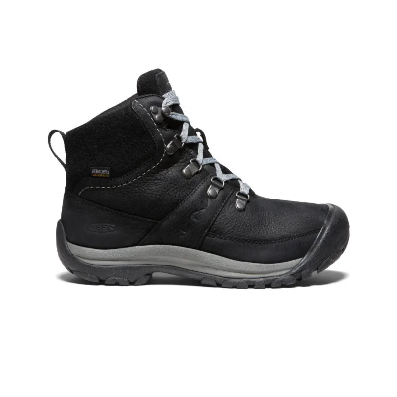 Women's Kaci III Winter Waterproof Boot  |  Black/Steel Grey sold by Keen