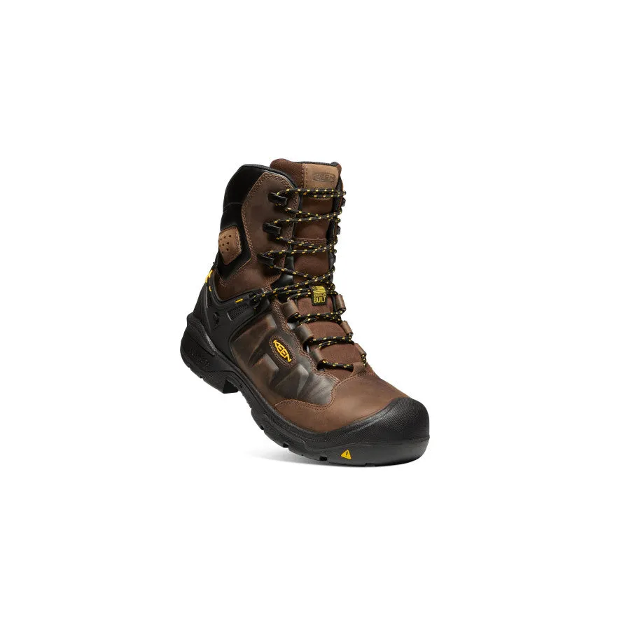 Men's Dover 8" Insulated Waterproof Boot (Carbon Toe) | Dark Earth/Black sold by Keen product image thumbnail 3