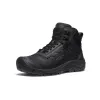 Men's Reno Waterproof Mid (Soft Toe)  |  Black/Black sold by Keen