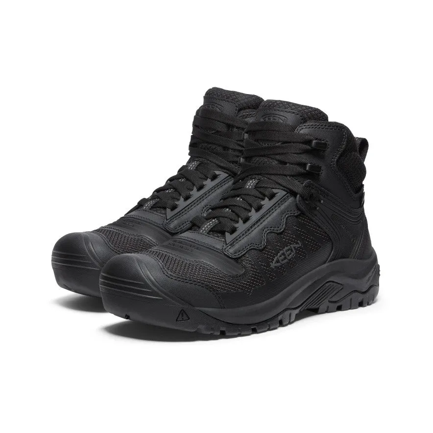 Men's Reno Waterproof Mid (Soft Toe) | Black/Black sold by Keen product image thumbnail 2