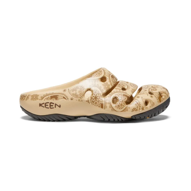 Women's Yogui Arts Clog x T.H.C.  |  Caffe Latte Paisley sold by Keen