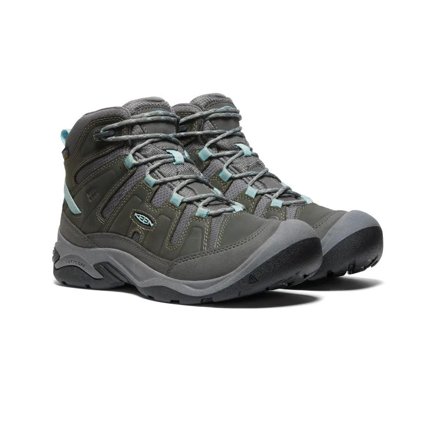 Women's Circadia Waterproof Boot Wide | Steel Grey/Cloud Blue sold by Keen product image thumbnail 2