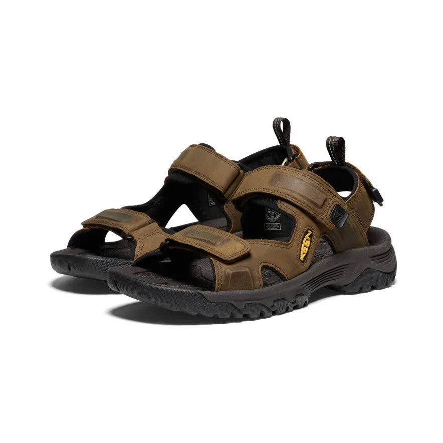 Men's Targhee III Open Toe Sandal | Bison/Mulch sold by Keen product image thumbnail 2