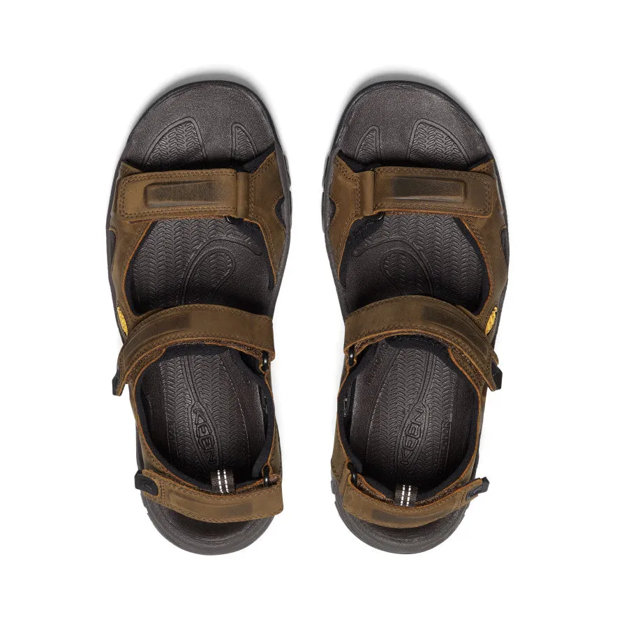 Men's Targhee III Open Toe Sandal | Bison/Mulch sold by Keen product image thumbnail 4