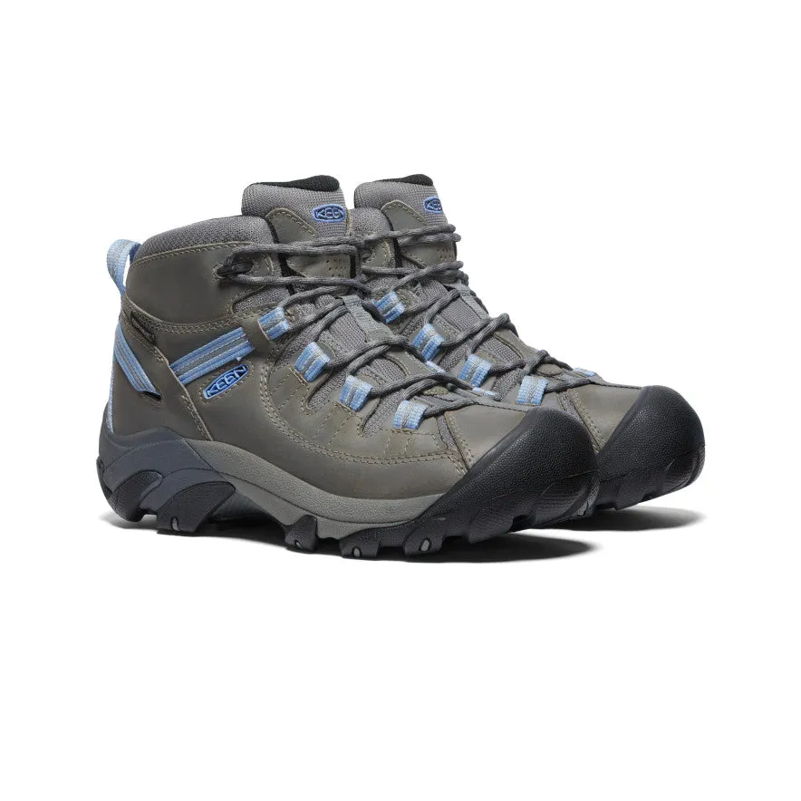 Women's Targhee II Waterproof Mid | Steel Grey/Hydrangea sold by Keen product image thumbnail 2