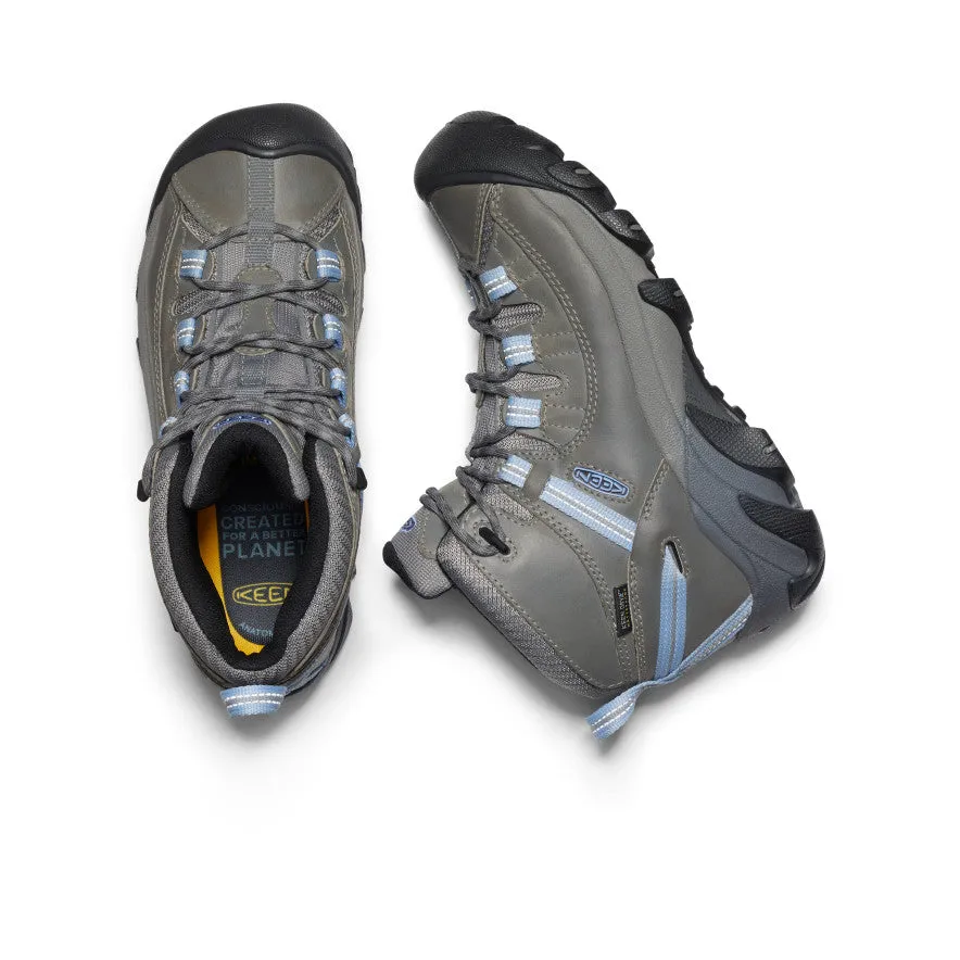 Women's Targhee II Waterproof Mid | Steel Grey/Hydrangea sold by Keen product image thumbnail 4