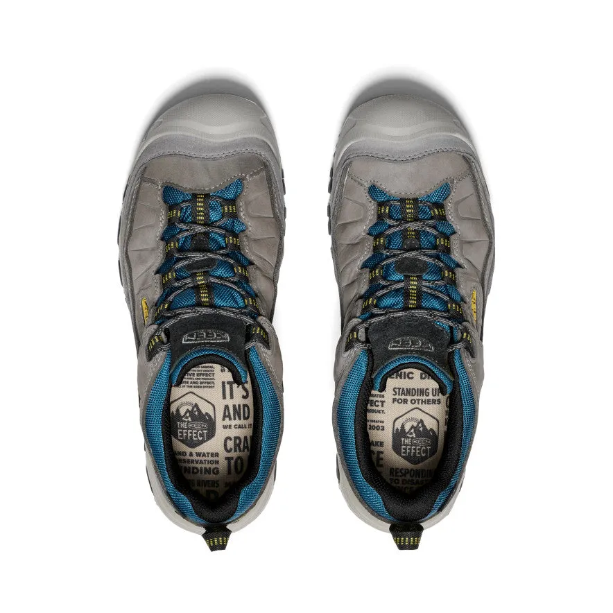 Men's Targhee IV Waterproof Hiking Shoe | Steel Grey/Antique Moss sold by Keen product image thumbnail 4