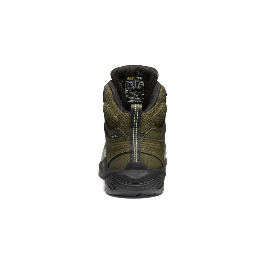 Men's Reno Mid Waterproof (Carbon Toe) | Dark Olive/Black sold by Keen product image thumbnail 5