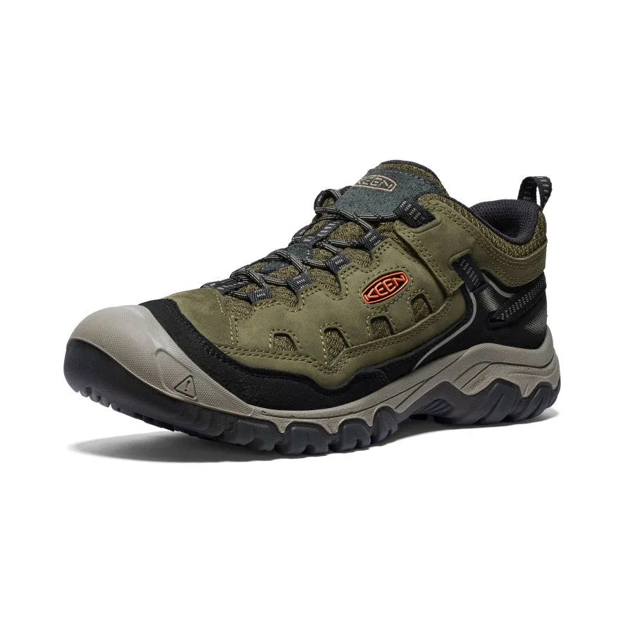 Men's Targhee IV Vented Hiking Shoe | Dark Olive/Gold Flame sold by Keen product image thumbnail 3