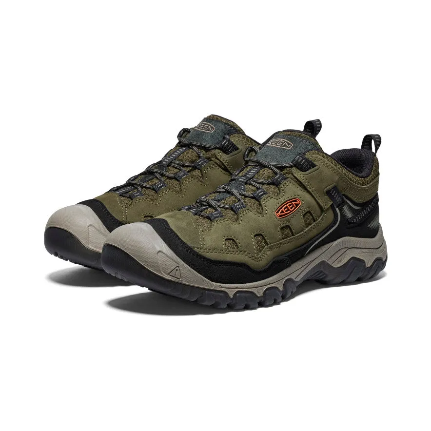 Men's Targhee IV Vented Hiking Shoe | Dark Olive/Gold Flame sold by Keen product image thumbnail 2