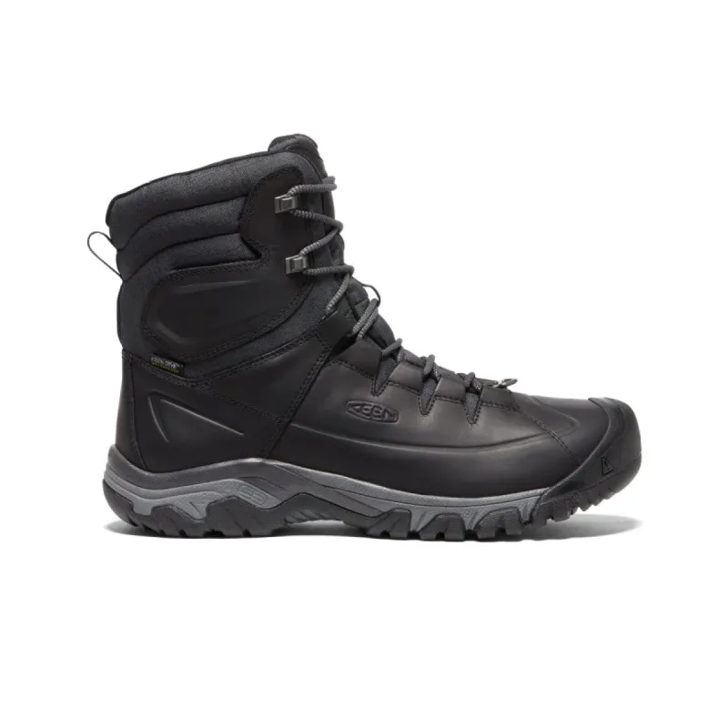 Men's Targhee High Lace Waterproof Boot | Black/Raven sold by Keen