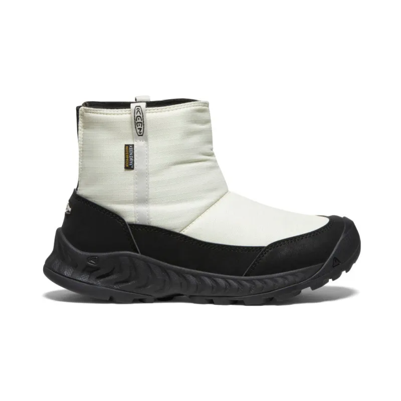 Women's Hood NXIS Waterproof Pull-On  |  Silver Birch/Black sold by Keen