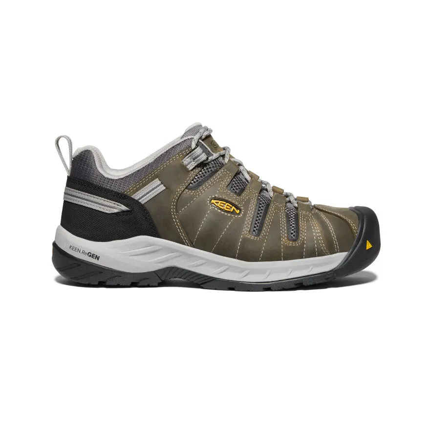Men's Flint II (Steel Toe) | Gargoyle/Paloma sold by Keen
