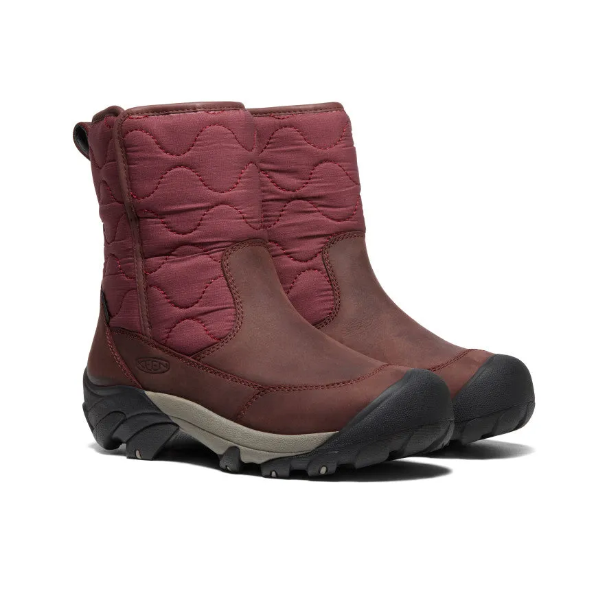 Women's Betty Waterproof Pull-On Boot | Burgundy/Black sold by Keen product image thumbnail 2