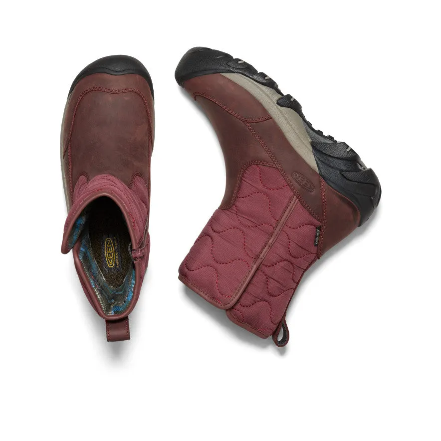 Women's Betty Waterproof Pull-On Boot | Burgundy/Black sold by Keen product image thumbnail 4
