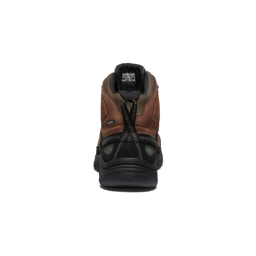 Men's Targhee IV Wide Waterproof Hiking Boot | Bison/Black sold by Keen product image thumbnail 5