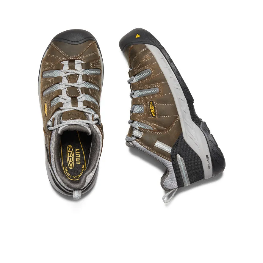 Women's Flint II (Steel Toe) | Cascade Brown/Surf Spray sold by Keen product image thumbnail 4