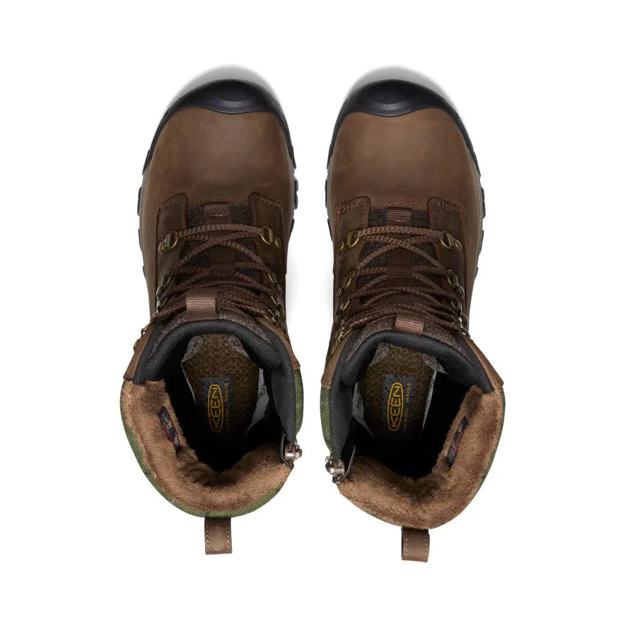 Women's Greta Tall Waterproof Boot | Dark Earth/Green Plaid sold by Keen product image thumbnail 4