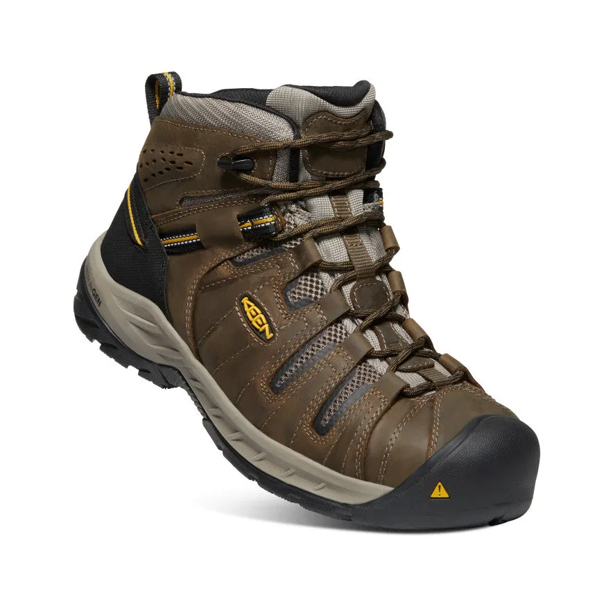 Men's Flint II Boot (Steel Toe) | Cascade Brown/Golden Rod sold by Keen product image thumbnail 3