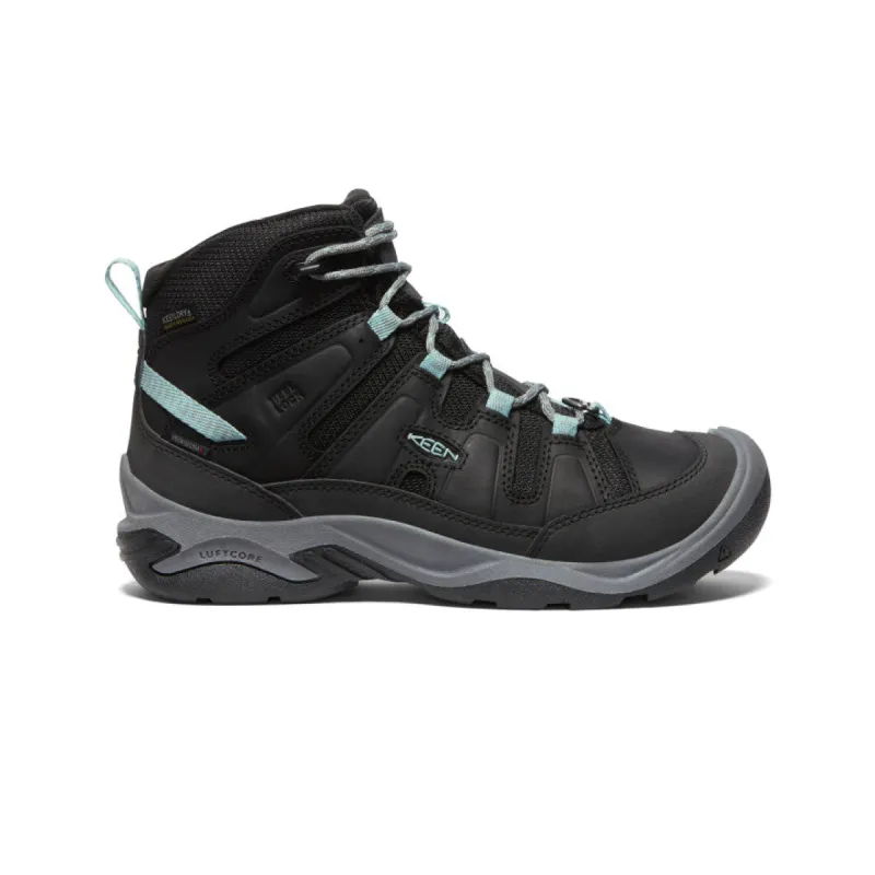 Women's Circadia Polar Waterproof Boot  |  Black/Cloud Blue sold by Keen