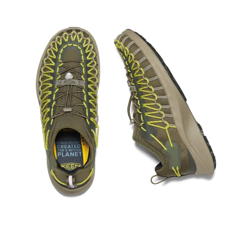 Men's UNEEK SNK Sneaker | Dark Olive/Forest Night sold by Keen product image thumbnail 5