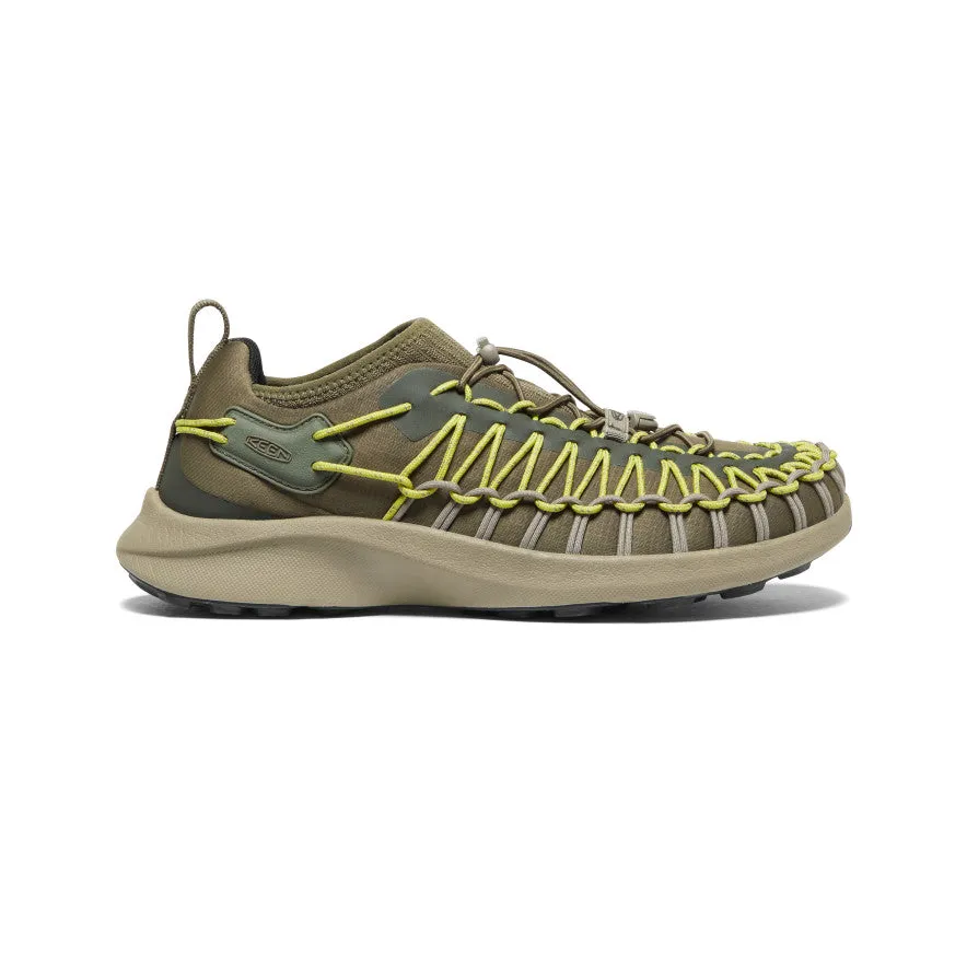 Men's UNEEK SNK Sneaker | Dark Olive/Forest Night sold by Keen
