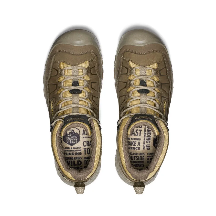 Men's Targhee IV Waterproof Hiking Boot | Canteen/Khaki sold by Keen product image thumbnail 4