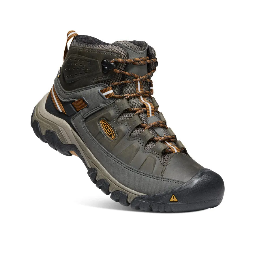 Men's Targhee III Waterproof Mid Wide | Black Olive/Golden Brown sold by Keen product image thumbnail 3