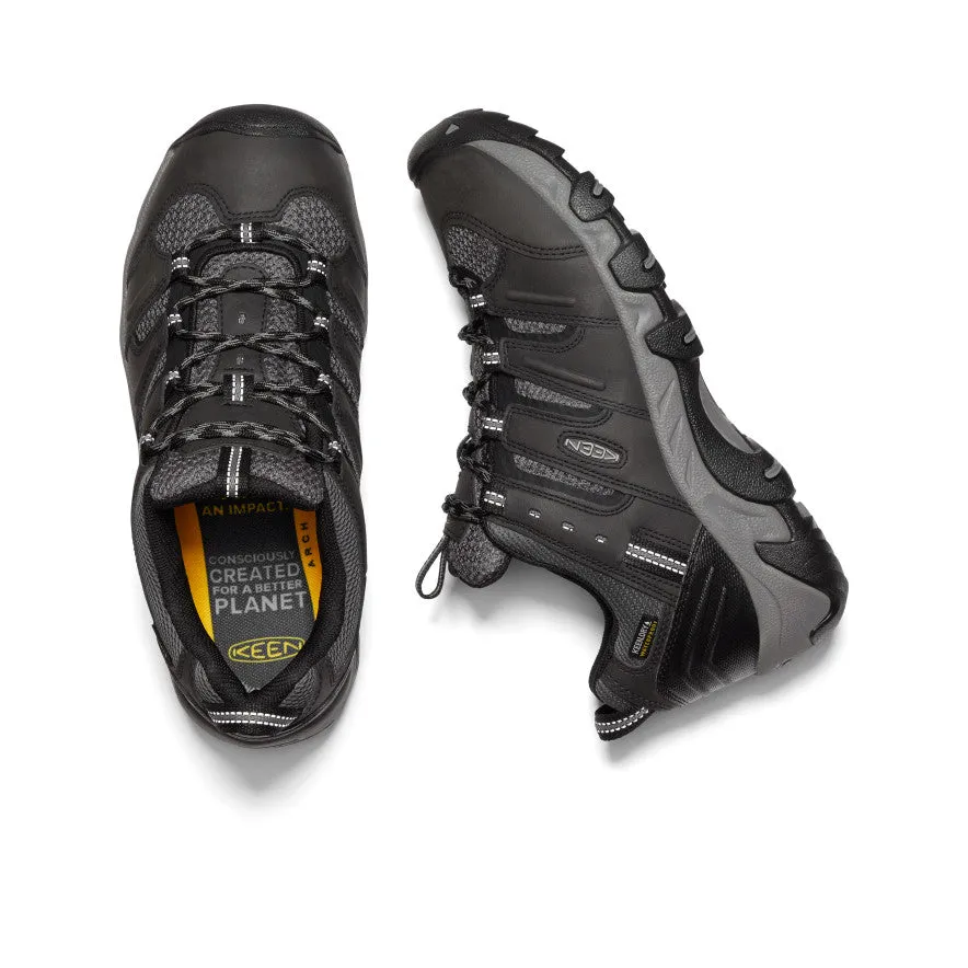 Men's Koven Waterproof Hiking Shoe | Black/Drizzle sold by Keen product image thumbnail 4