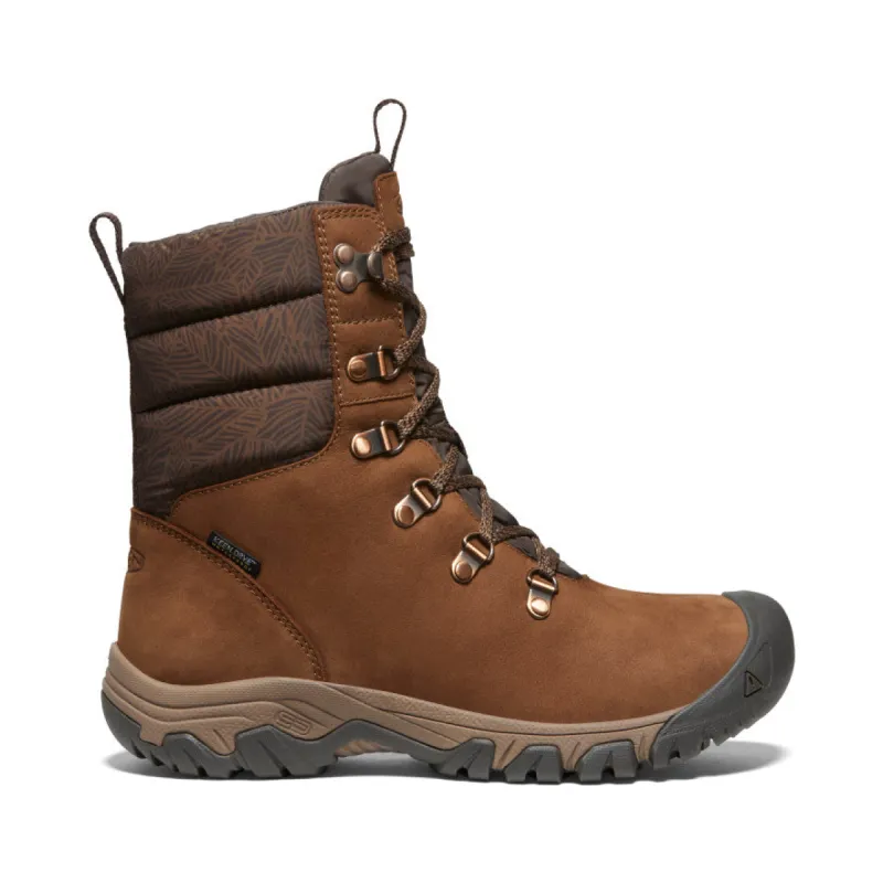Women's Greta Waterproof Boot  |  Bison/Java sold by Keen