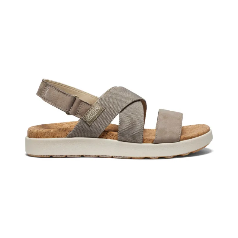 Women's Elle Criss Cross Sandal  |  Brindle/Birch sold by Keen