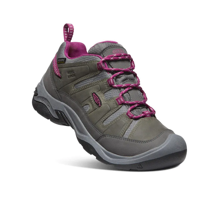 Women's Circadia Waterproof Shoe | Steel Grey/Boysenberry sold by Keen product image thumbnail 3
