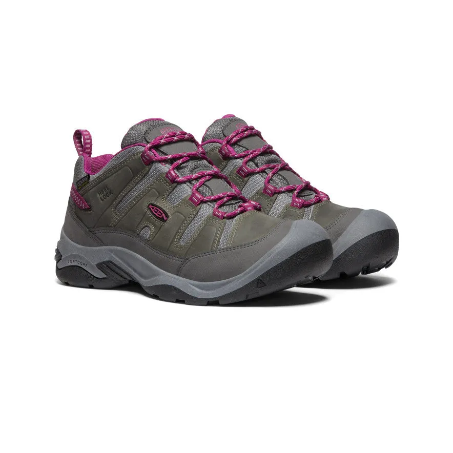 Women's Circadia Waterproof Shoe | Steel Grey/Boysenberry sold by Keen product image thumbnail 2
