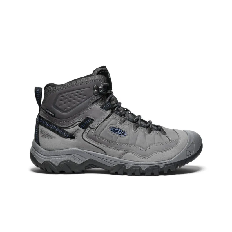 Men's Targhee IV Waterproof Hiking Boot  |  Steel Grey/Coronet Blue sold by Keen