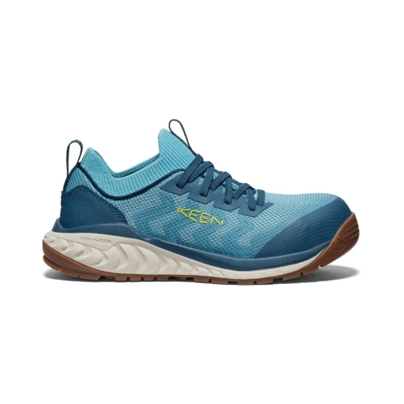 Women's Arvada Shift Work Sneaker (Carbon Toe)  |  Reef Waters/Legion Blue sold by Keen