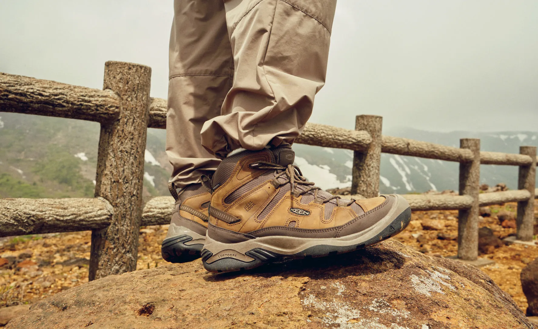 Men's Circadia Waterproof Boot Wide | Bison/Brindle sold by Keen product image thumbnail 5