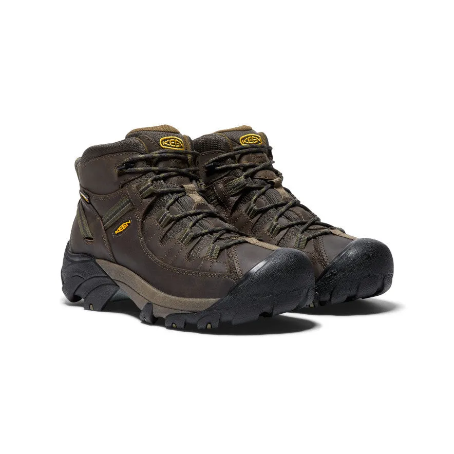 Men's Targhee II Waterproof Mid Wide | Canteen/Dark Olive sold by Keen product image thumbnail 2