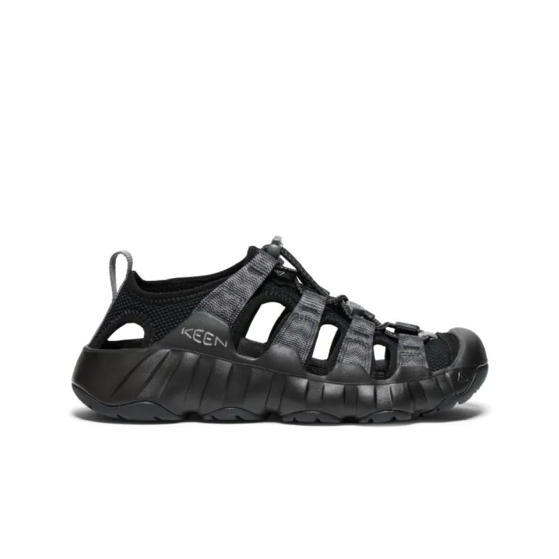 Women's Hyperport H2 Sandal  |  Black/Steel Grey sold by Keen