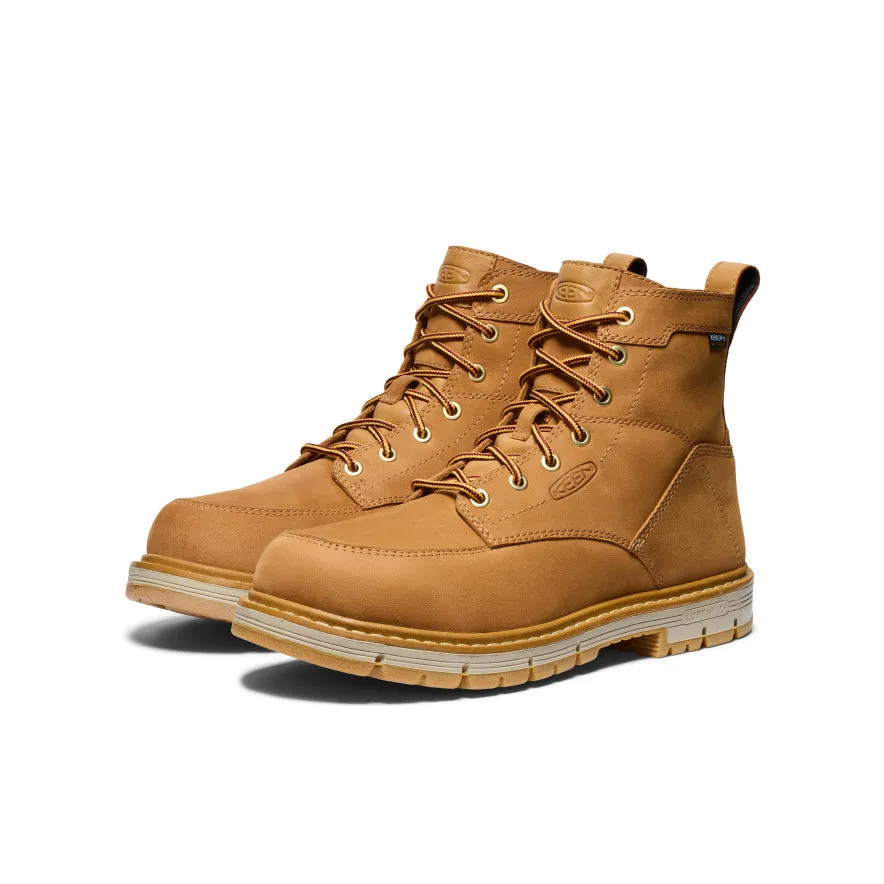 Men's San Jose 6" Waterproof 90° Heel Boot (Soft Toe) | Bistre/Gum sold by Keen product image thumbnail 2