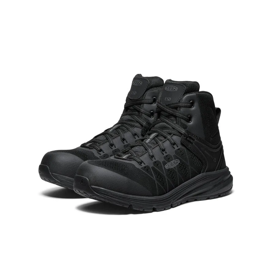Men's Vista Energy Mid ESD (Carbon Toe) | Black/Black sold by Keen product image thumbnail 2