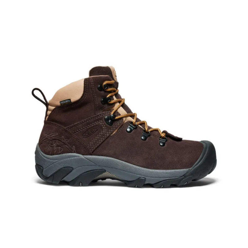 Men's Pyrenees Waterproof Hiking Boot x Mountain Research | Mountain Research Brown sold by Keen
