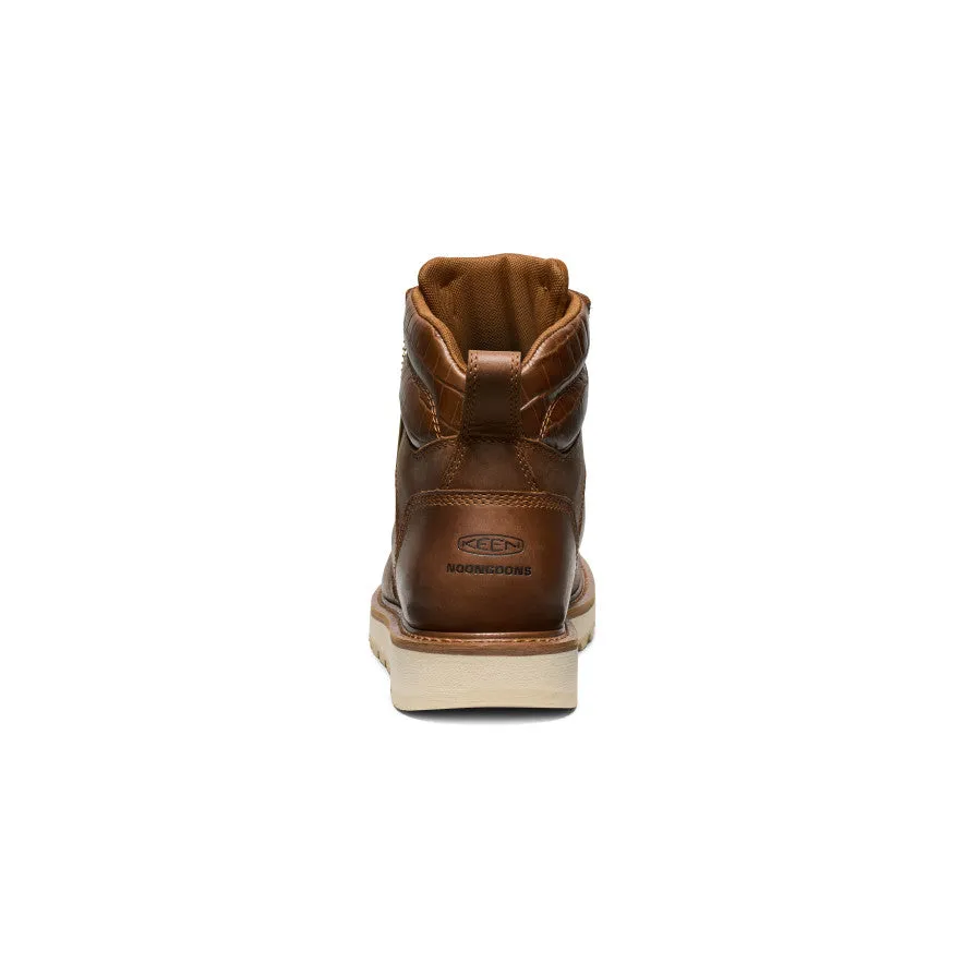 Men's Cincinnati 6" Boot (Soft Toe) x Noon Goons | Leather Brown/Off White sold by Keen product image thumbnail 5