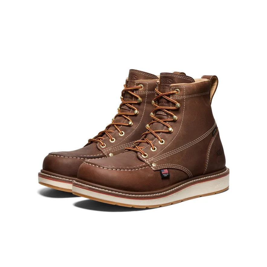 Men's Liberty 6" Waterproof Boot (Carbon Toe) | Chestnut/Gum sold by Keen product image thumbnail 2