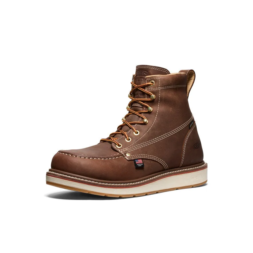 Men's Liberty 6" Waterproof Boot (Carbon Toe) | Chestnut/Gum sold by Keen product image thumbnail 3