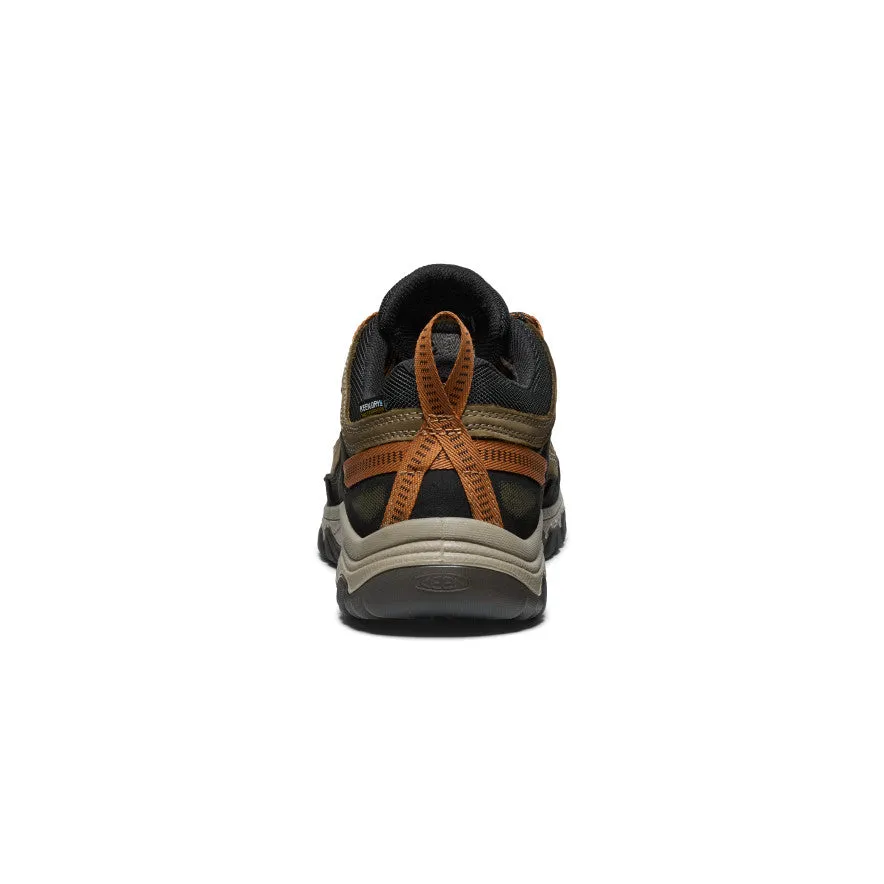 Men's Targhee IV Wide Waterproof Hiking Shoe | Sea Turtle/Roasted Pecan sold by Keen product image thumbnail 5