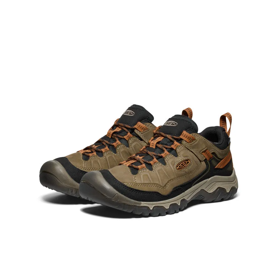 Men's Targhee IV Wide Waterproof Hiking Shoe | Sea Turtle/Roasted Pecan sold by Keen product image thumbnail 2