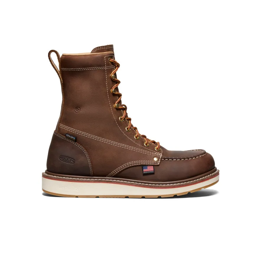 Men's Liberty 8" Waterproof Boot (Carbon Toe) | Chestnut/Gum sold by Keen
