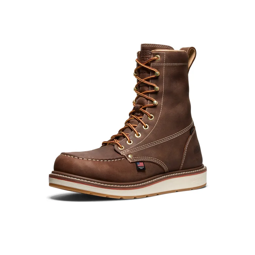 Men's Liberty 8" Waterproof Boot (Carbon Toe) | Chestnut/Gum sold by Keen product image thumbnail 3