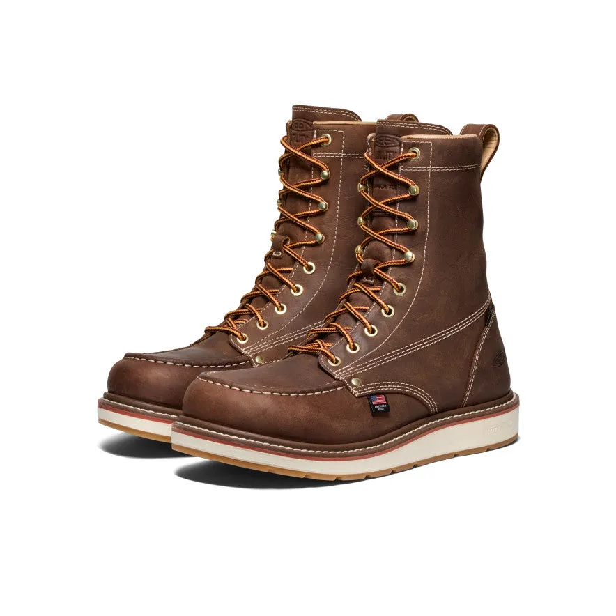Men's Liberty 8" Waterproof Boot (Carbon Toe) | Chestnut/Gum sold by Keen product image thumbnail 2